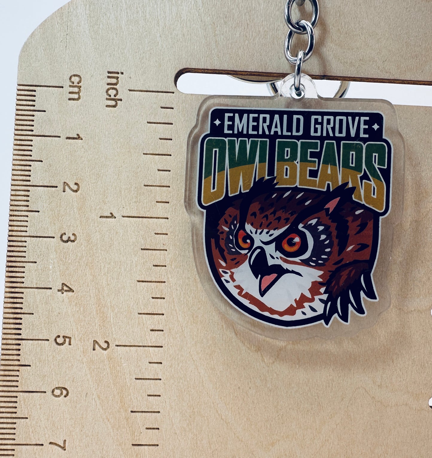 Owl Bear keychain