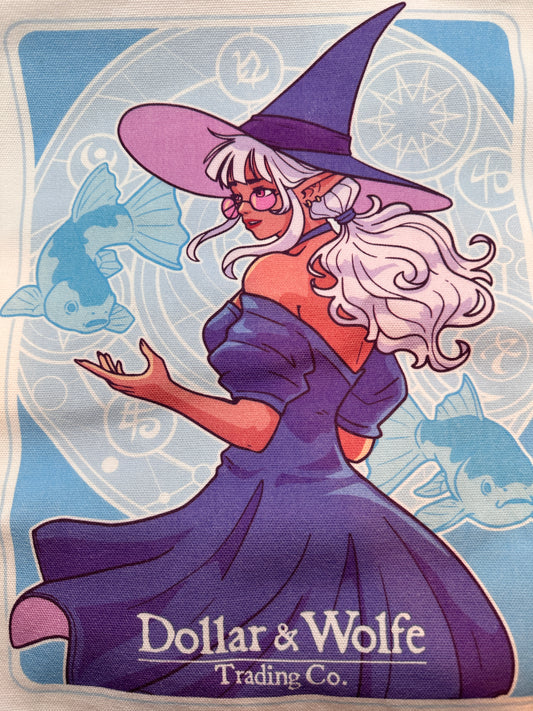 Wizard and Druid tote bag