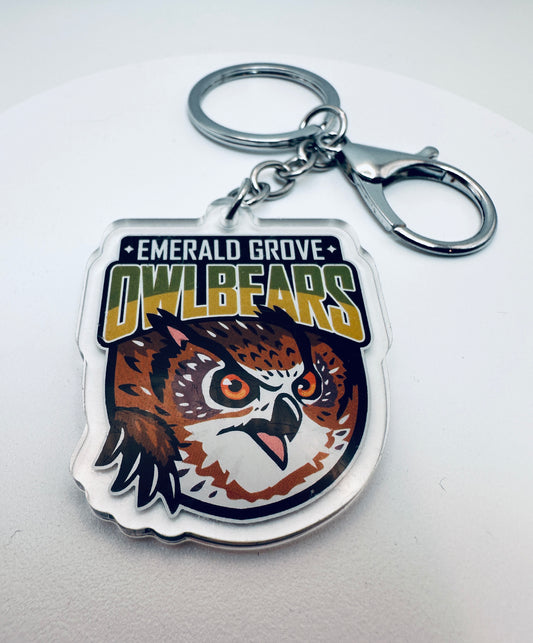 Owl Bear keychain