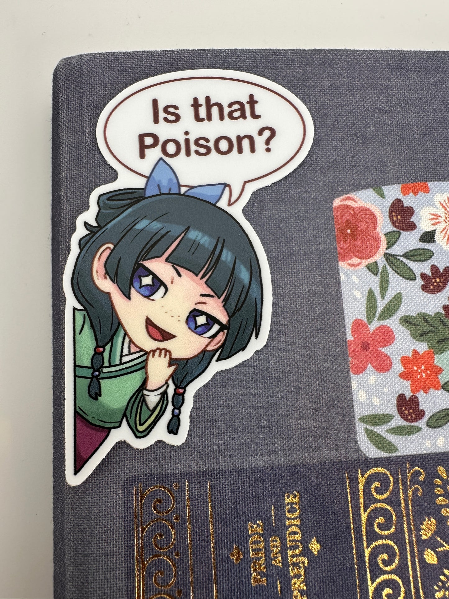 Maomao sticker - Apothecary Diaries (water, weather proof and dishwasher safe)