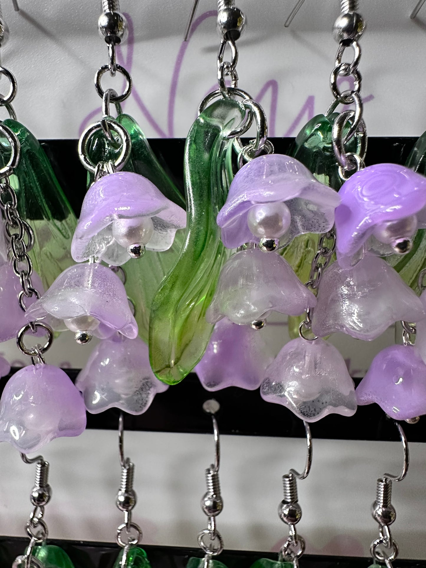 Dangling Bell Flowers Earrings