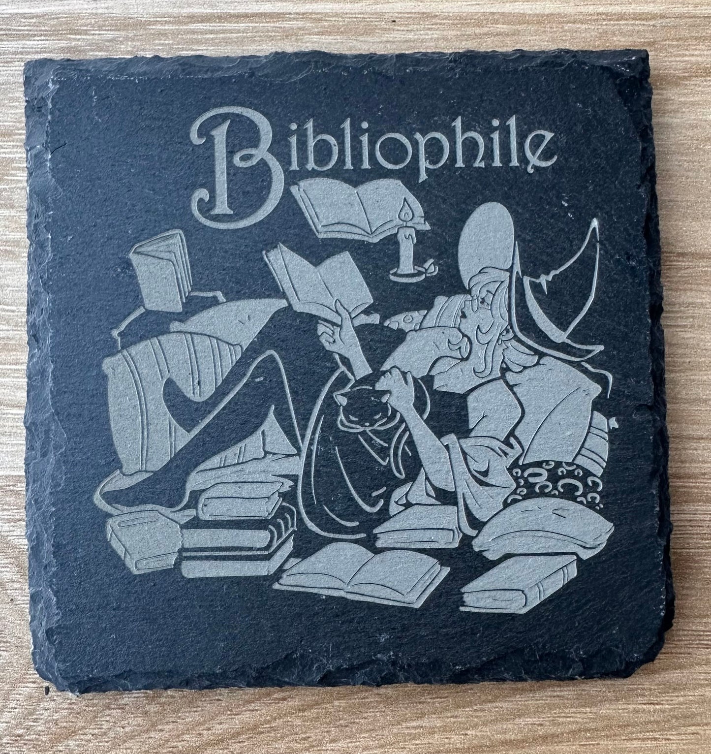 Bibliophile Coasters