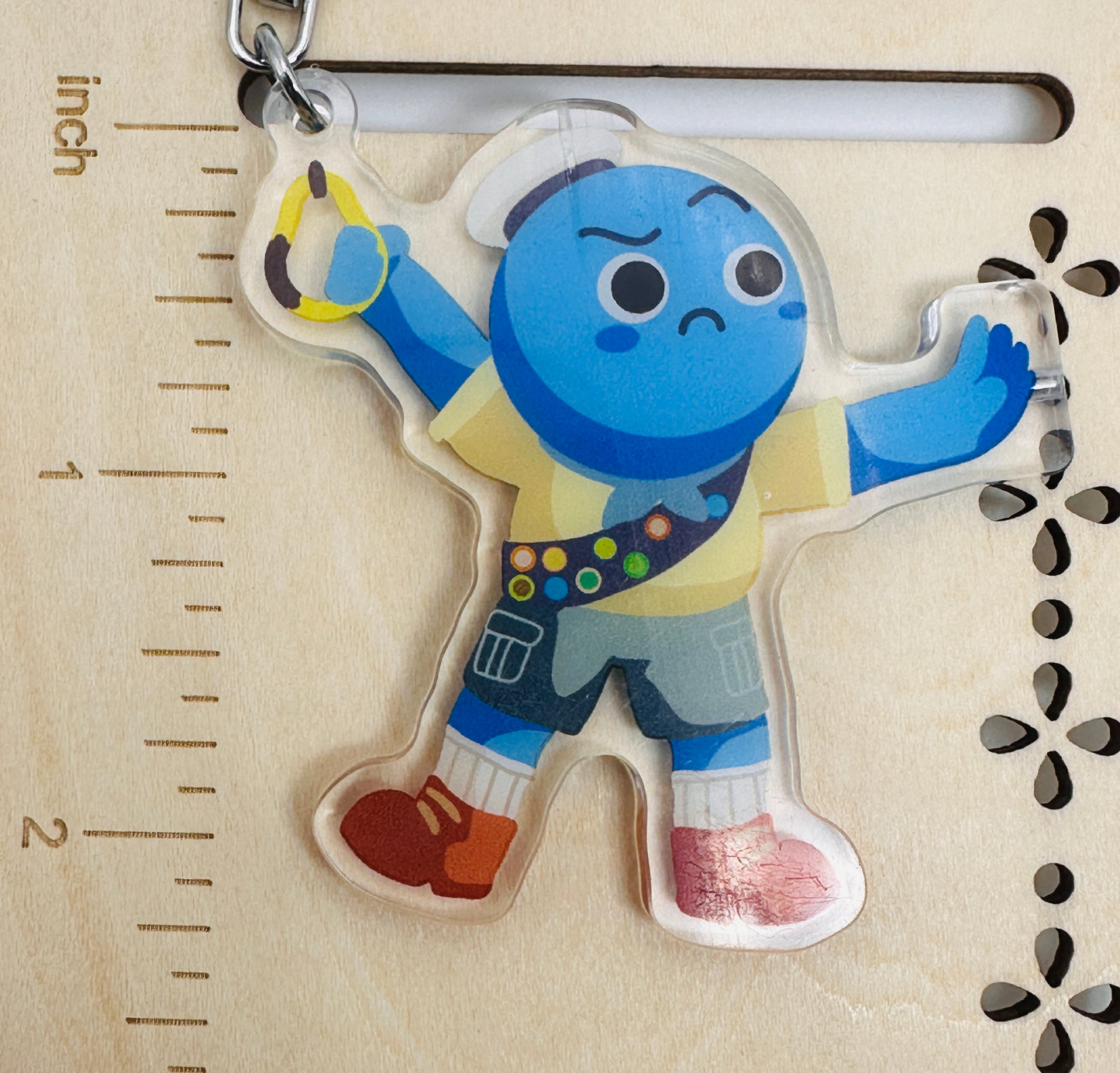 Peak magnetic keychain set