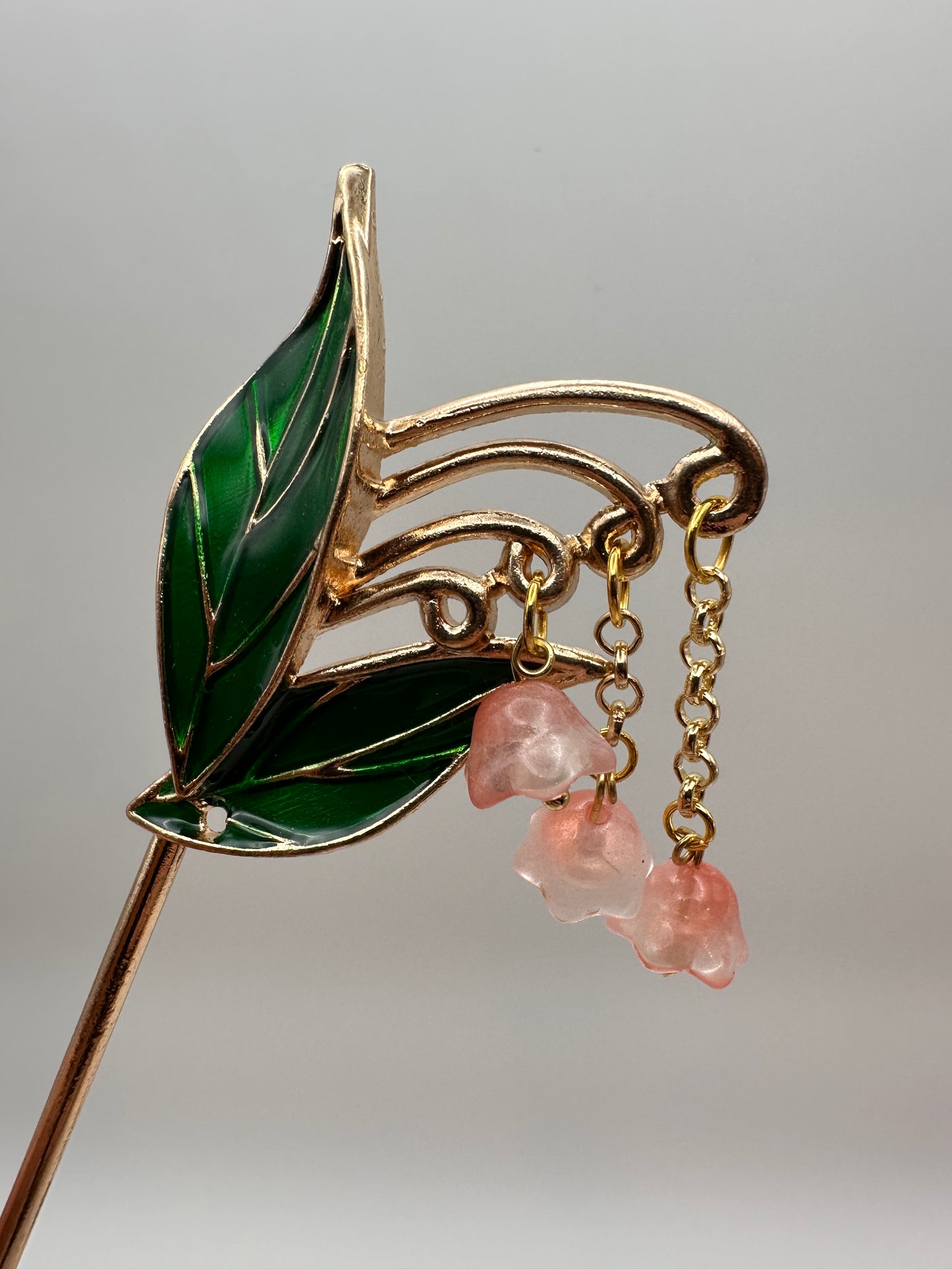 Lily of the Valley hairpin