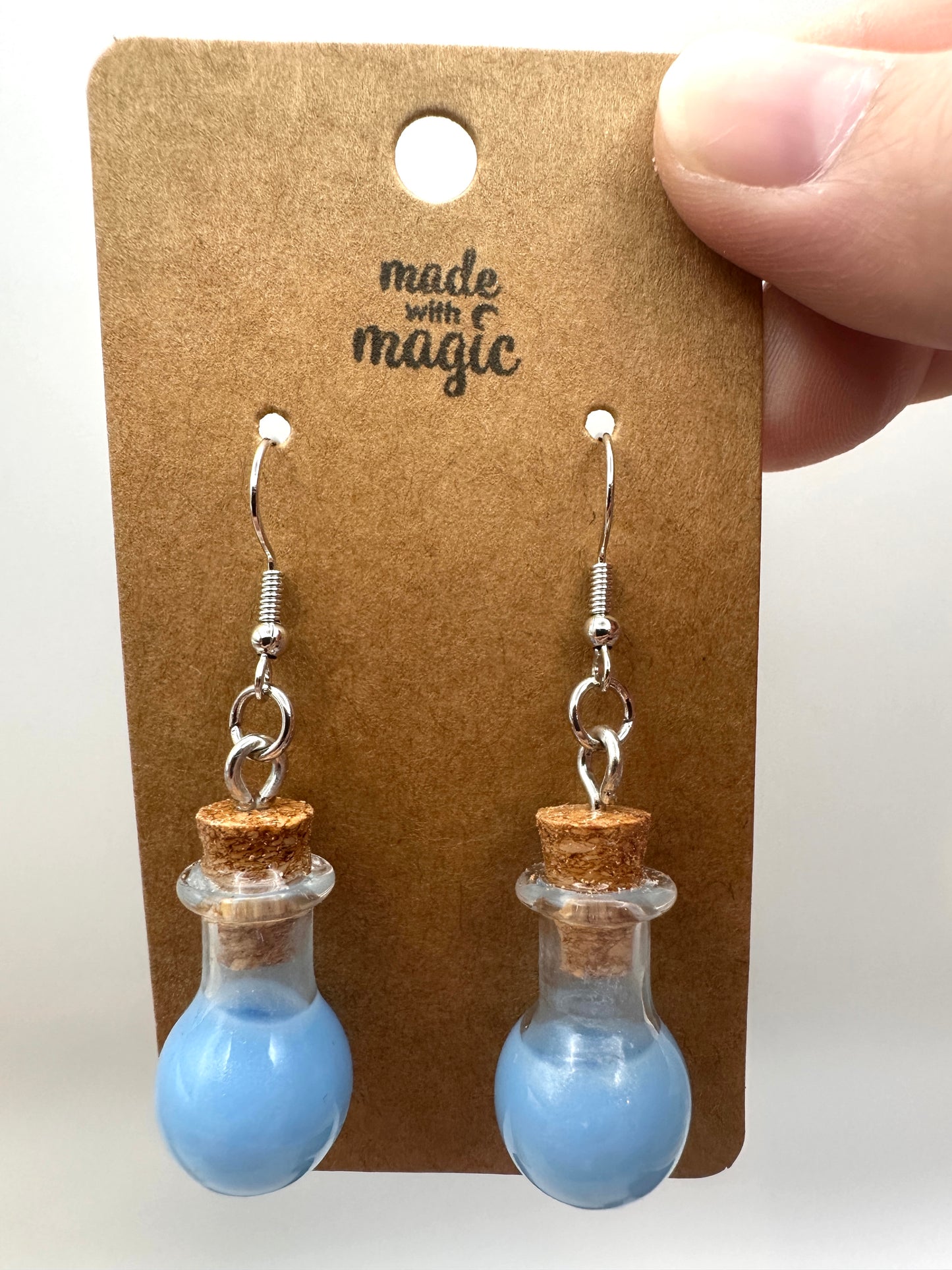 Color Changing Mana Potion Earrings