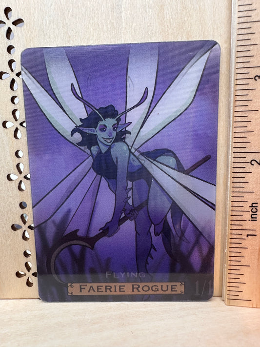 Lenticular faerie rogue token - Magic the Gathering